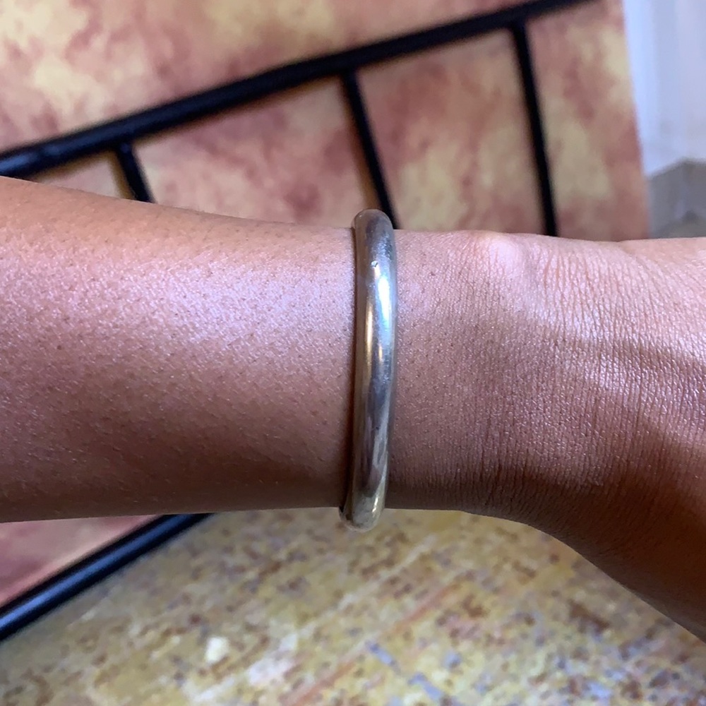 Madwell brass open bangle